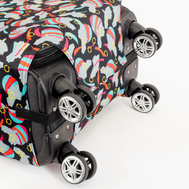 Чехол для чемодана космос размер S