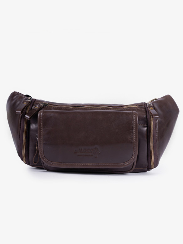 Сумка на пояс/плечо zн ALEXX ALG0116 коричневый пулап Сумка на пояс/плечо zн ALEXX ALG0116 коричневый пулап