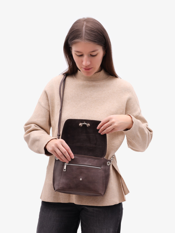 Сумка Rhino РСЖ Фиона темно коричневый друид