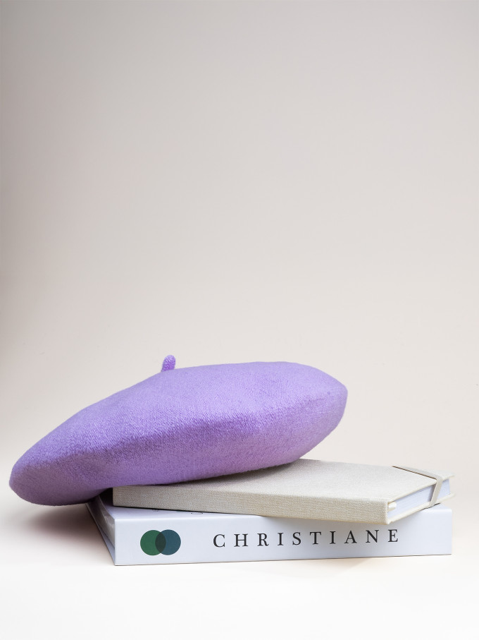 Берет женский Stigler 17-002 сиреневая даль Берет женский Stigler 17-002 сиреневая даль