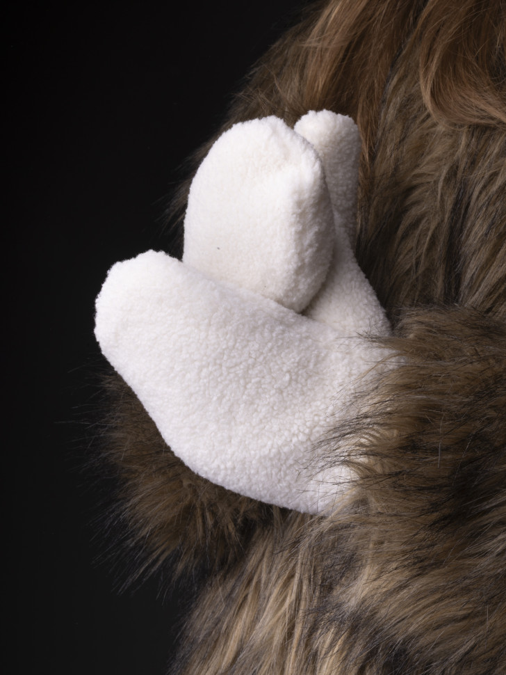 Варежки женские Baggins барашки молочные