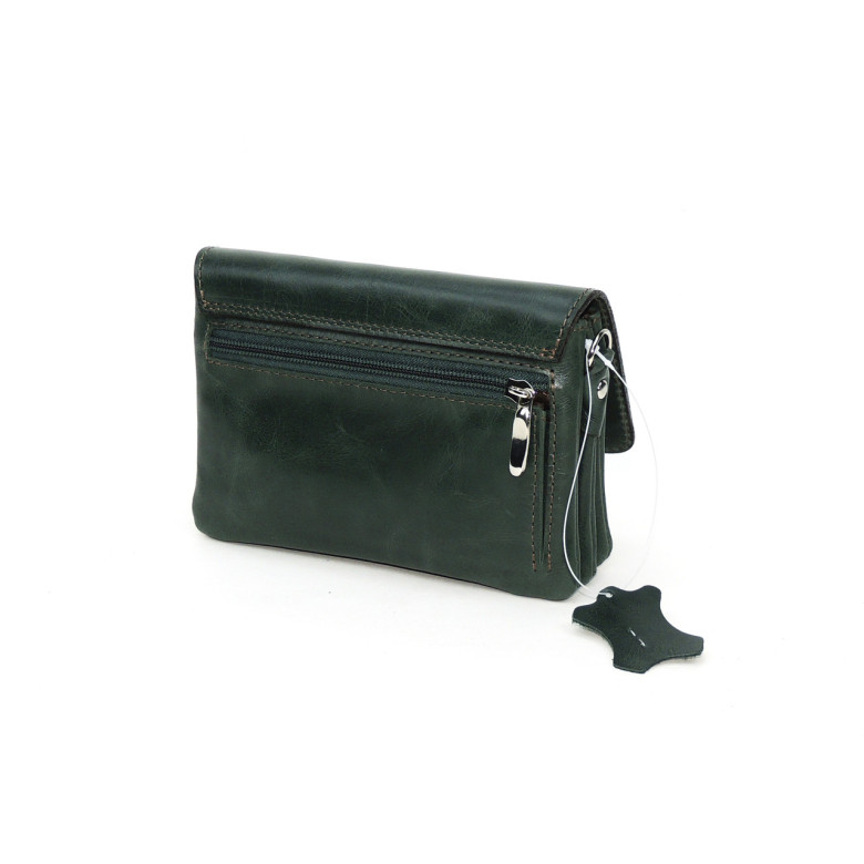 Женская сумочка кошелёк Natalia Kalinovskaya, «Ким» Растение зеленая Женская сумочка кошелёк Natalia Kalinovskaya, «Ким» Растение зеленая