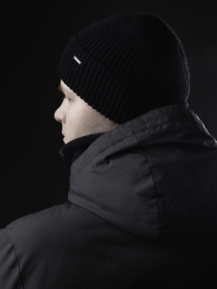 Шапка мужская 11658 MARHATTER чёрный