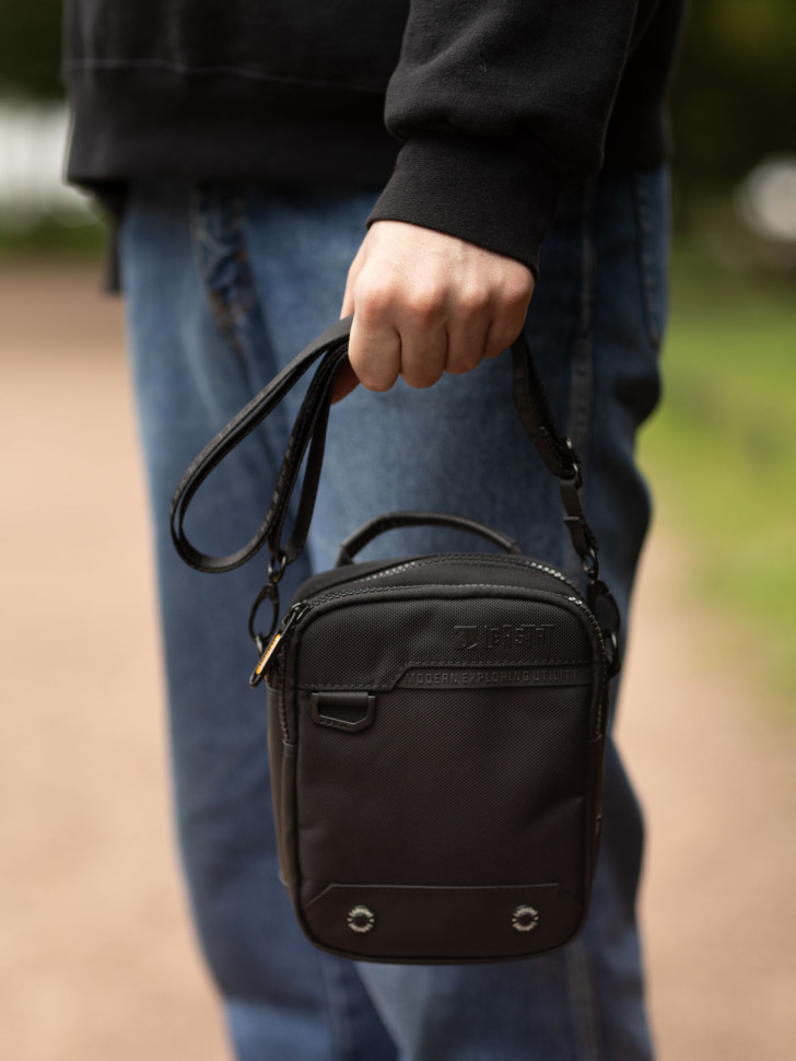 Сумка мужская Leastat L 9007 чёрная