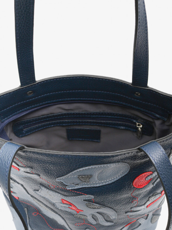 Сумка женская Protege, ДС-517-281 Тукан №2 синий флотер Сумка женская Protege, ДС-517-281 Тукан №2 синий флотер