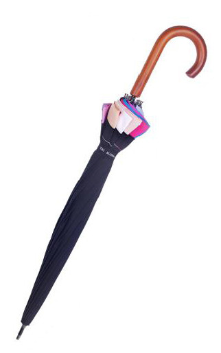 Зонт-трость Три Слона 1100 полуавтомат синий Зонт-трость Три Слона 1100 полуавтомат синий