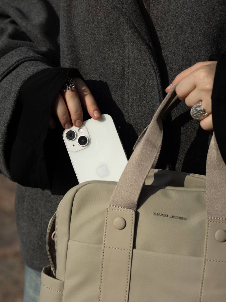 Рюкзак городской David Jones 7697 abbey stone Рюкзак городской David Jones 7697 abbey stone