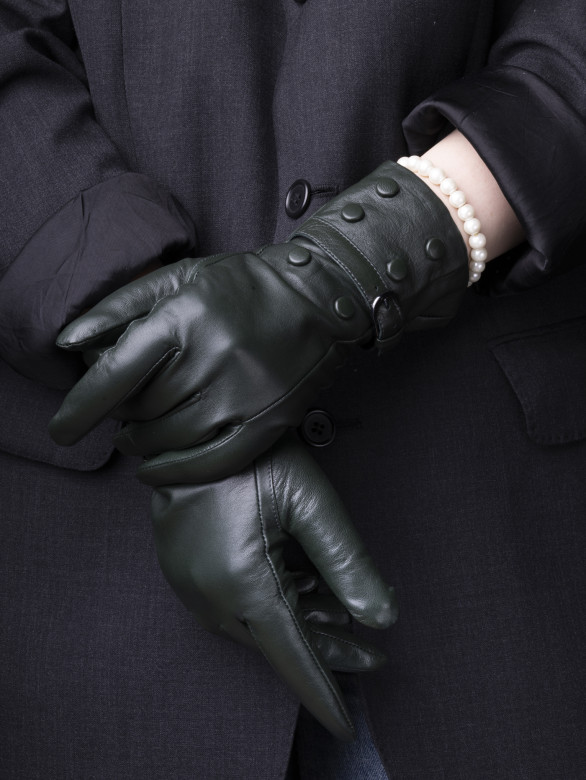 Перчатки женские Baggins 13801 зеленые