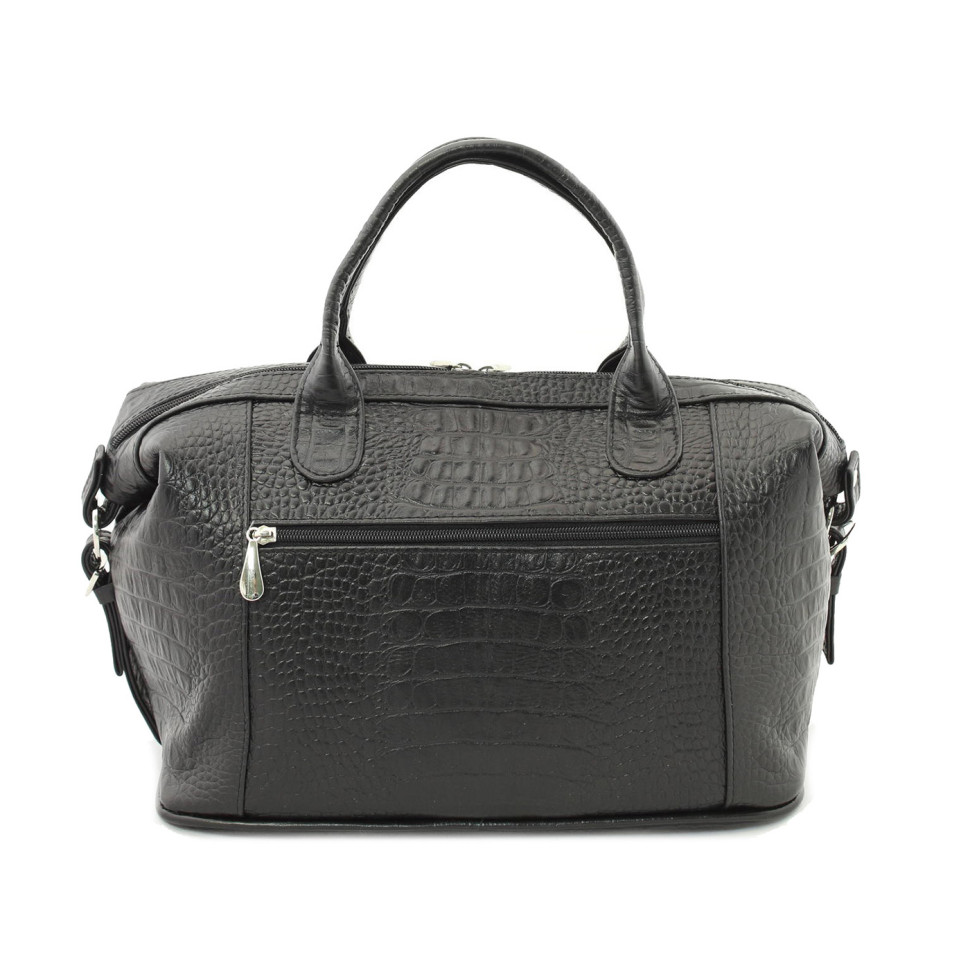 Сумка-саквояж Protege, ДС-195-156 Техно чёрная/красная