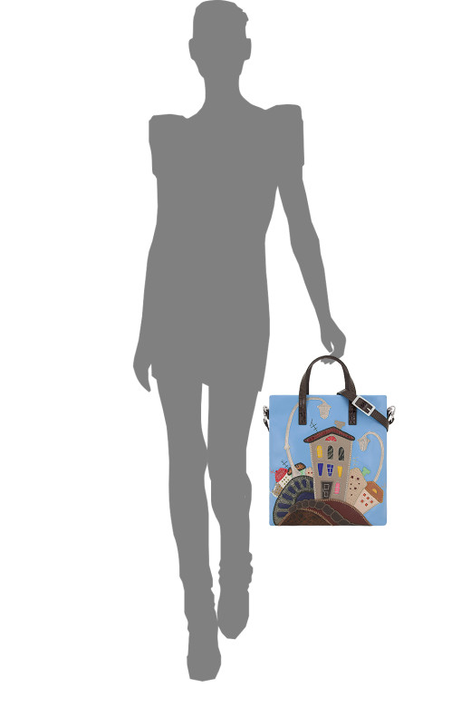 Сумка женская Protege, ДС-220-208 Город №23 тёмно-коричневая рептилия Сумка женская Protege, ДС-220-208 Город №23 тёмно-коричневая рептилия