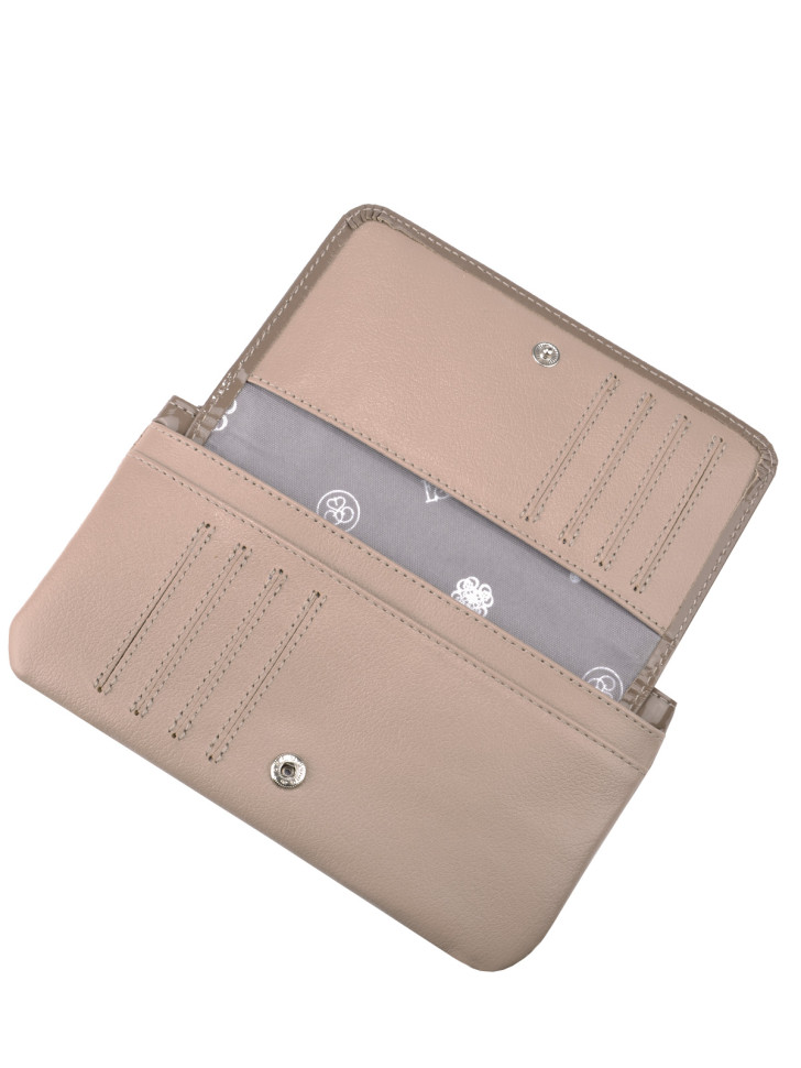 Кошелек Esse, ИНКАНТО PRALINE 66093 лак бежевый тиснение Кошелек Esse, ИНКАНТО PRALINE 66093 лак бежевый тиснение