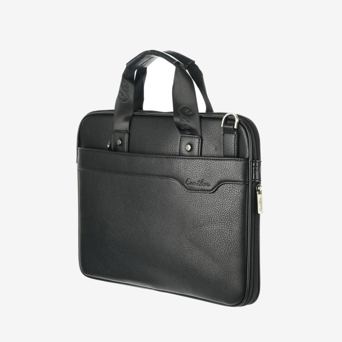 Сумка мужская Cantlor Ж03-702B-01 чёрная Сумка мужская Cantlor Ж03-702B-01 чёрная