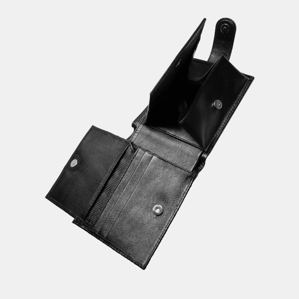 Портмоне мужское ПМ-426-1010 чёрное