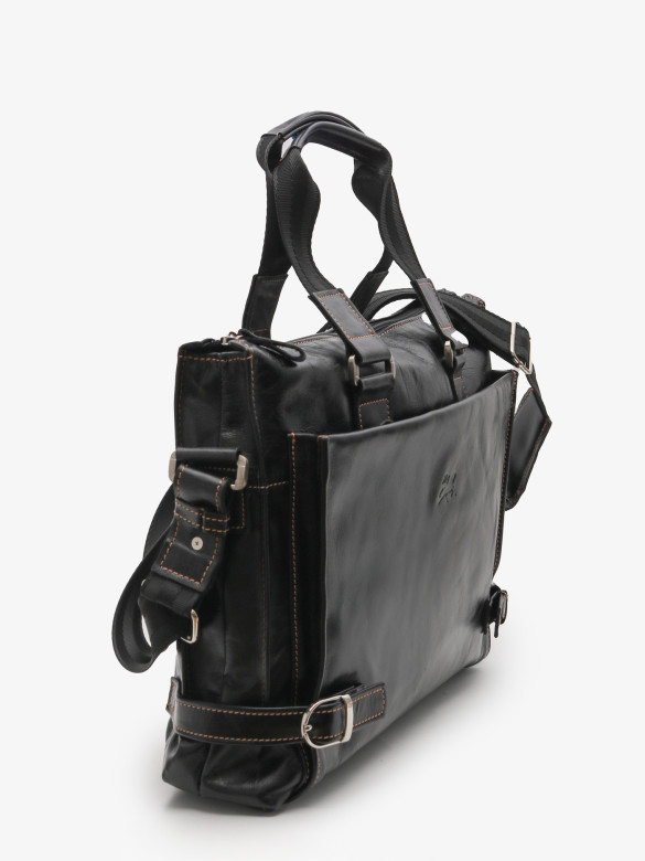 Портфель мужской кожа Maxsimo Tarnavsky 1015 чёрный пулл-ап Портфель мужской кожа Maxsimo Tarnavsky 1015 чёрный пулл-ап