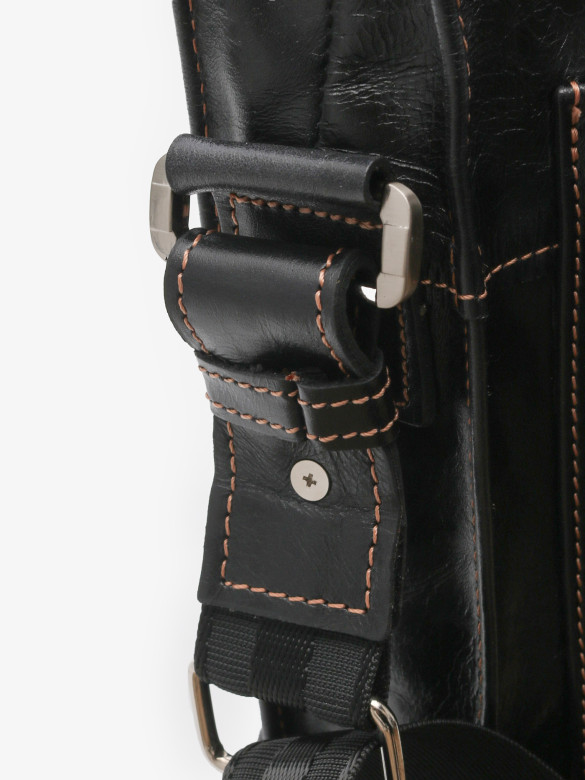 Портфель мужской кожа Maxsimo Tarnavsky 1015 чёрный пулл-ап Портфель мужской кожа Maxsimo Tarnavsky 1015 чёрный пулл-ап