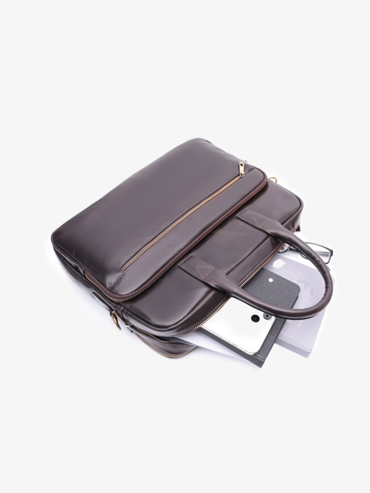 Сумка мужская zн ALEXX ALG0124 коричневый пулап Сумка мужская zн ALEXX ALG0124 коричневый пулап