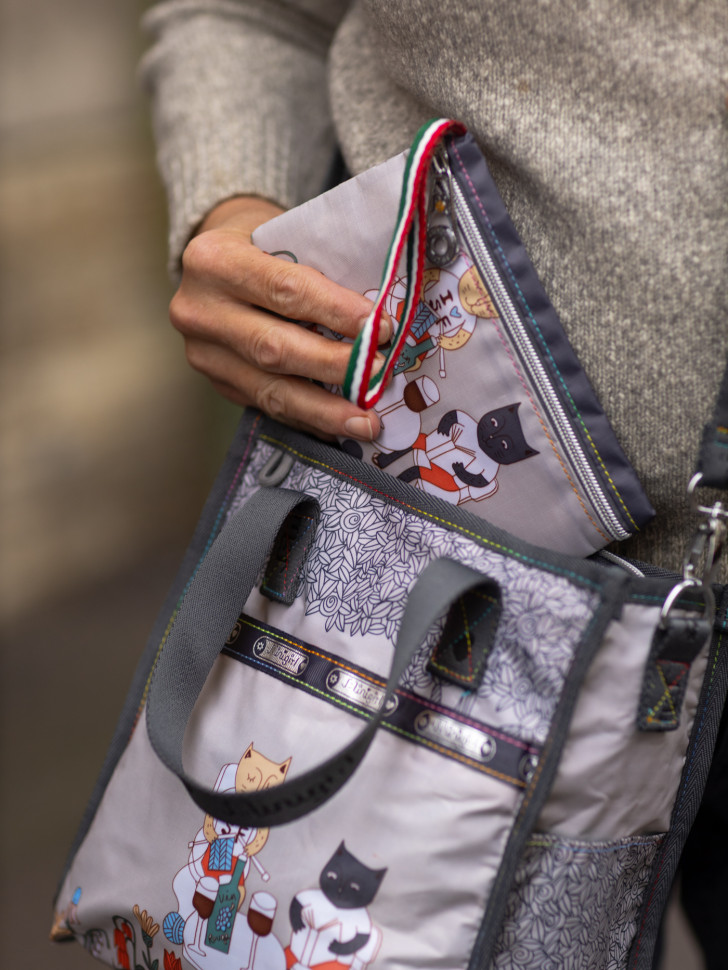 Сумка Б 0407 коты