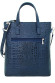 Сумка женская Protege, ДС-220-209 Город №23 синяя рептилия Сумка женская Protege, ДС-220-209 Город №23 синяя рептилия