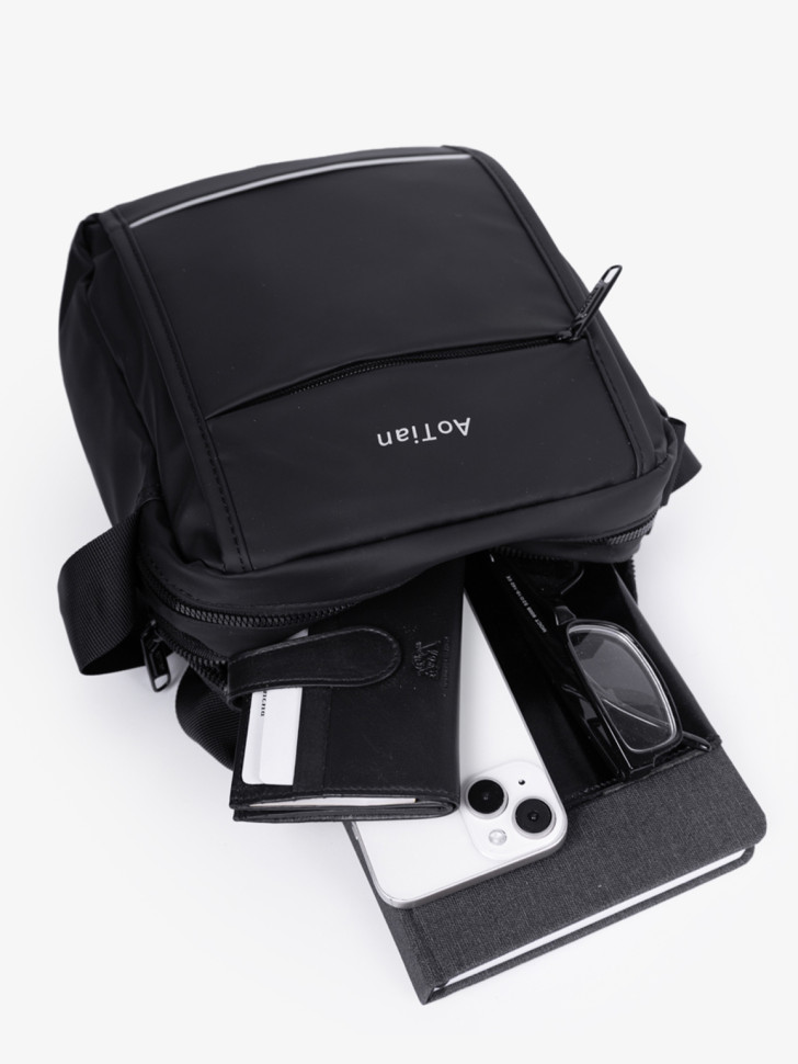 Сумка Aotian Б 63733 черная Сумка Aotian Б 63733 черная