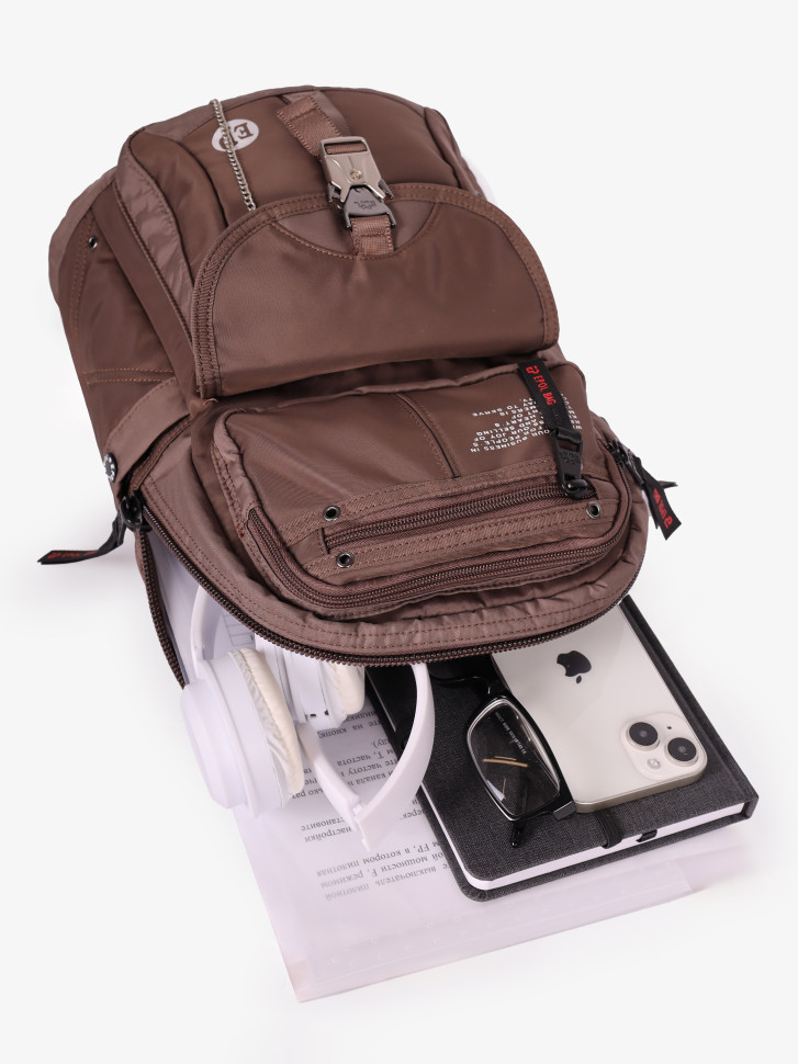 Городской рюкзак Epol, 20681 коричневый Городской рюкзак Epol, 20681 коричневый