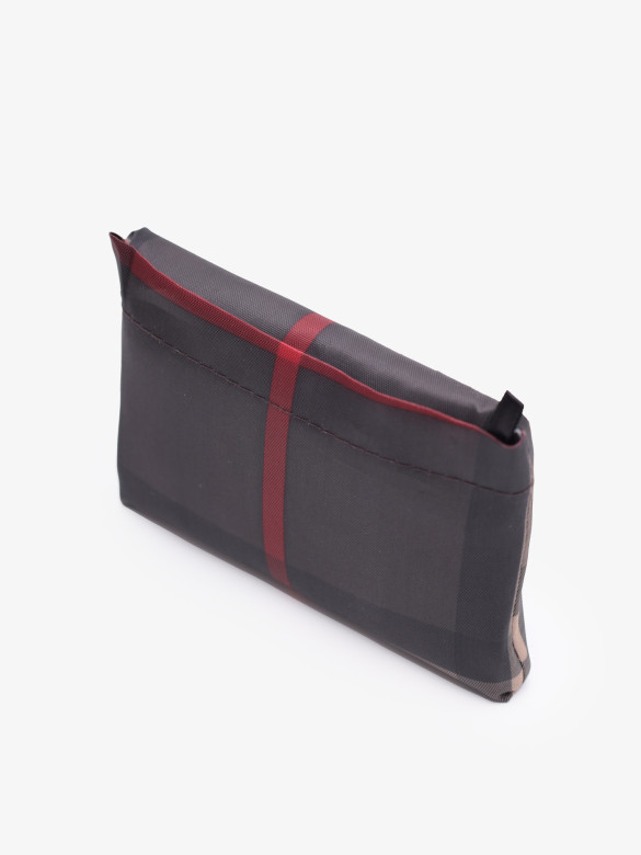 Сумка-трансформер. Ж01-0224 клетка коричневая