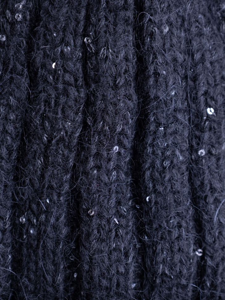 Шапка женская 12838/2 MARHATTER чёрный(56-58)