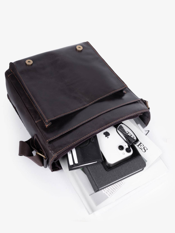 Сумка мужская zн ALEXX ALG0123 коричневая Сумка мужская zн ALEXX ALG0123 коричневая