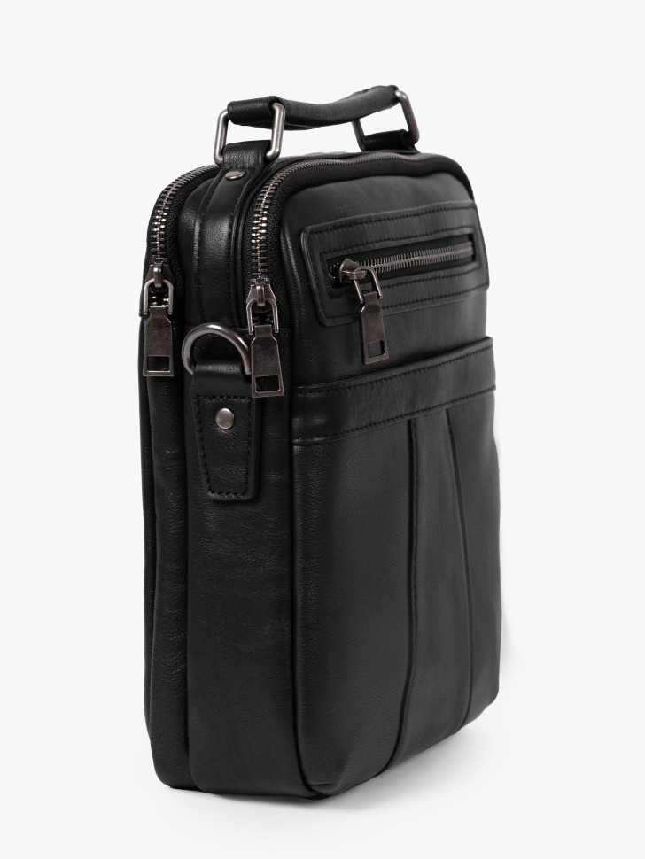 Сумка мужская Baggins 161 черная Сумка мужская Baggins 161 черная