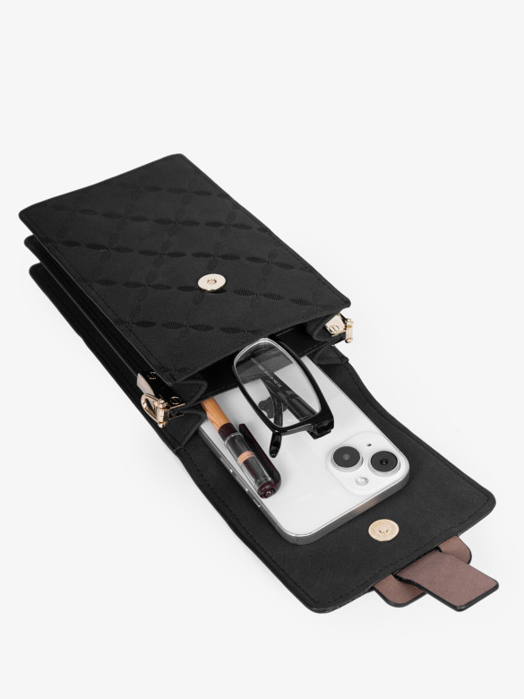 Сумка Prettyzys L047 черная Сумка Prettyzys L047 черная