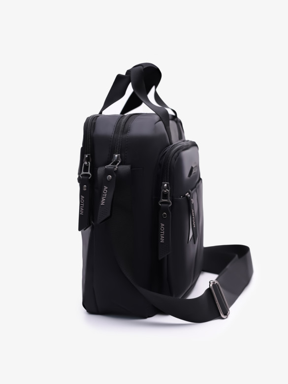 Сумка мужская Aotian 4087 черная Сумка мужская Aotian 4087 черная