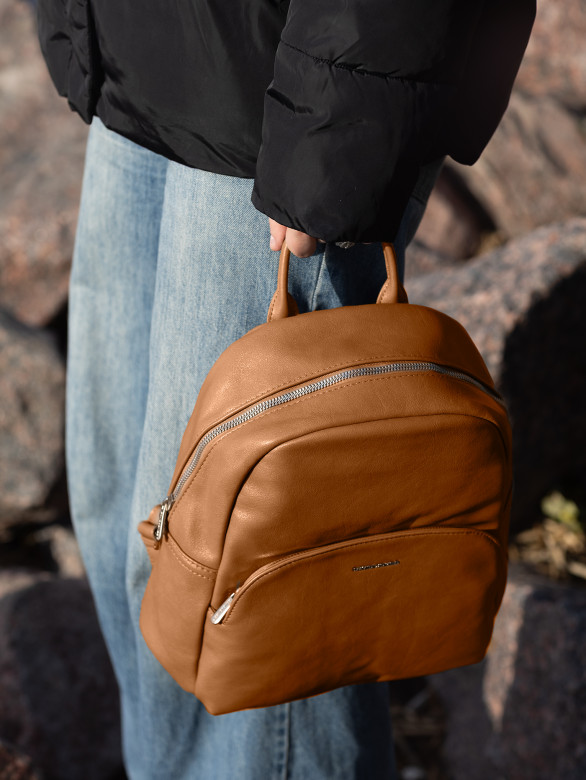 Рюкзак городской David Jones 7727 pumpkin spice