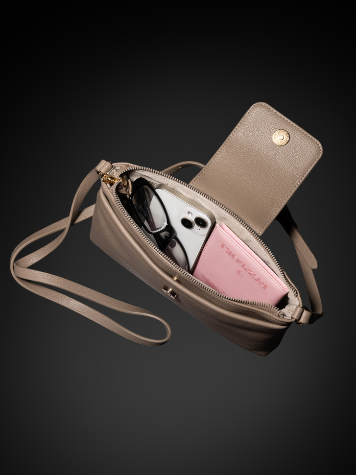 Сумка женская David Jones 7829 warm taupe