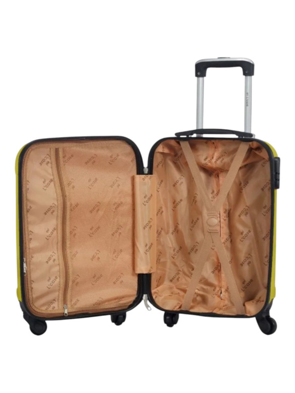 Чемодан L'Case, Krabi без расширения жёлтый Чемодан L'Case, Krabi без расширения жёлтый