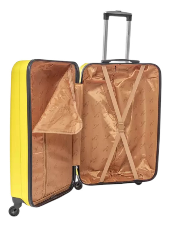 Чемодан L'Case, Krabi без расширения жёлтый Чемодан L'Case, Krabi без расширения жёлтый