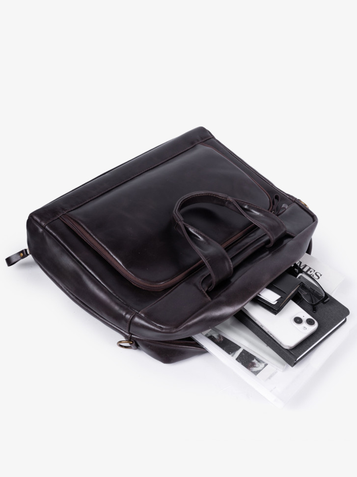 Сумка мужская zн ALEXX ALG0114 коричневая Сумка мужская zн ALEXX ALG0114 коричневая