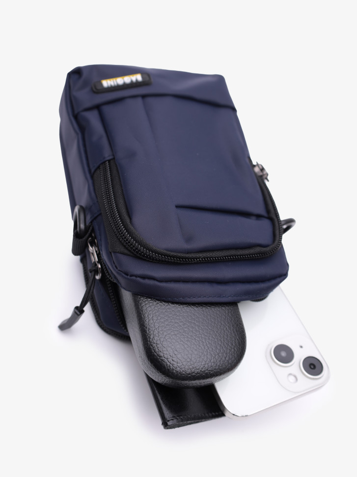 Сумка мужская Baggins 61039 синяя Сумка мужская Baggins 61039 синяя