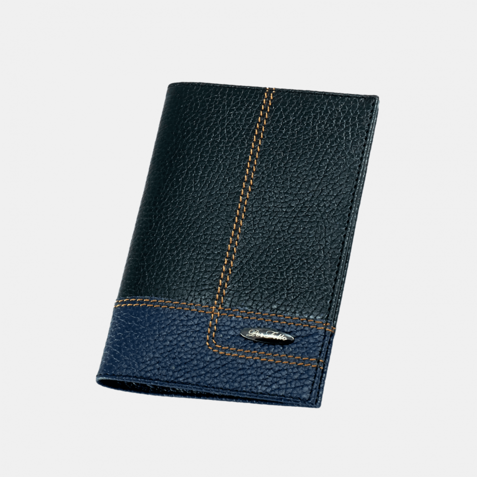 Обложка для паспорта ОП-109-1510/1540 чёрная Обложка для паспорта ОП-109-1510/1540 чёрная