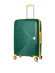 Чемодан L'Case, Lyon без расширения тёмно-зелёный