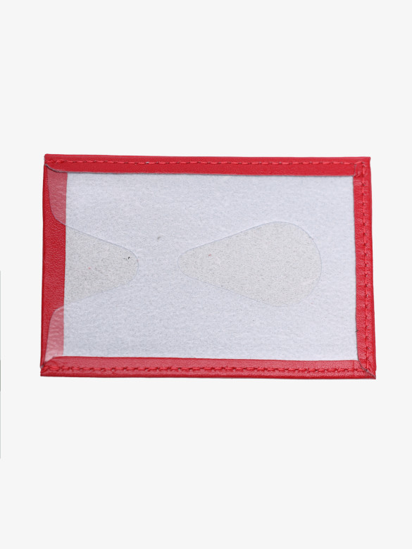 Футляр для транспортной карты Вектор КХ-315ft-1100/003 красный