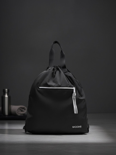 Сумка-мешок Б 9267 чёрная